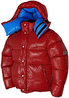 down jacket - Vinland Hoody - L - F6-red shiny/F7-sea blue shiny - Arcitc-Hood 