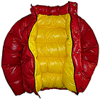 down jacket - Vinland Jacket - 5 red shiny/41 quitte shiny 
