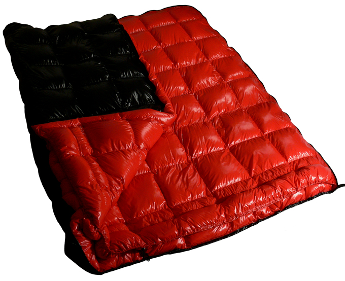 www.parkasite.com - down sleeping bag Iso Down blanket big