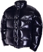 down jacket - Vinland Jacket - F1 black shiny 